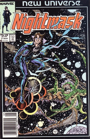 Nightmask #7 by Marvel Comics  - New Universe