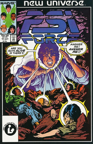 Psi-Force #11 by Marvel Comics