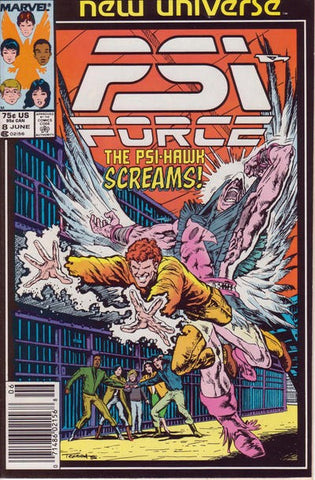 Psi-Force #8 by Marvel Comics