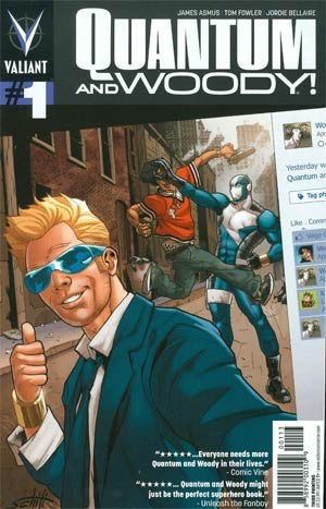 Quantum and Woody #1 by Valiant Comics