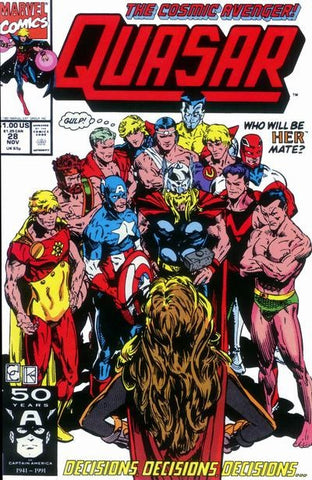 Quasar #28 by Marvel Comics
