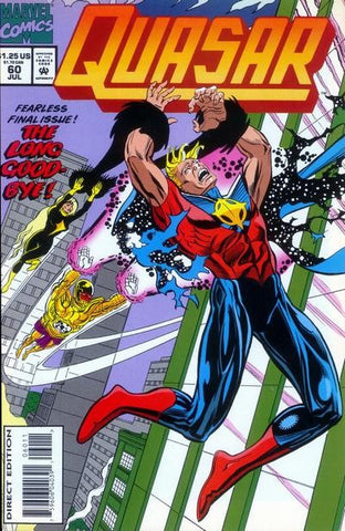 Quasar #60 by Marvel Comics