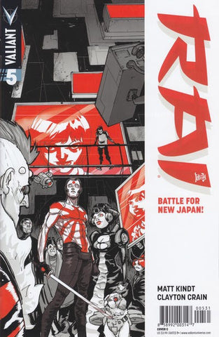 Rai #5 by Valiant Comics