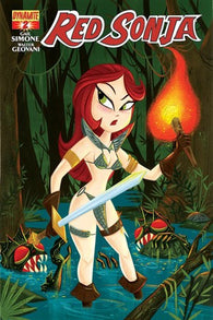 Red Sonja #2 by Dynamite Comics
