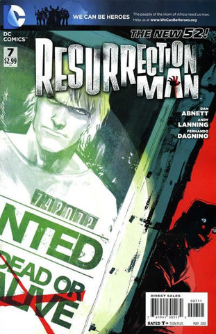 Resurrection Man #7 by DC Comics