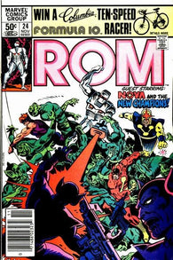 ROM Spaceknight #24 by Marvel Comics