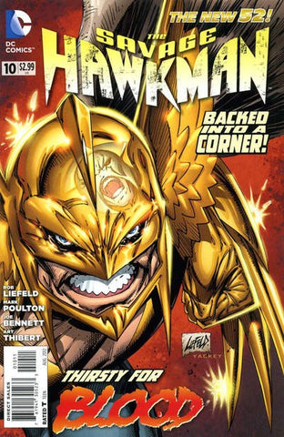 Savage Hawkman #10 by DC Comics