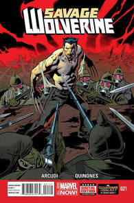 Savage Wolverine #21 by Marvel Comics