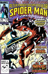 Spectacular Spider-Man #110 by Marvel Comics