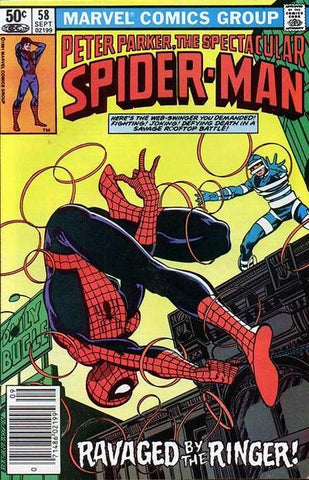 Spectacular Spider-Man #58 by Marvel Comics