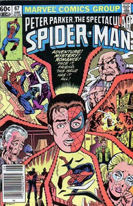 Spectacular Spider-Man #67 by Marvel Comics