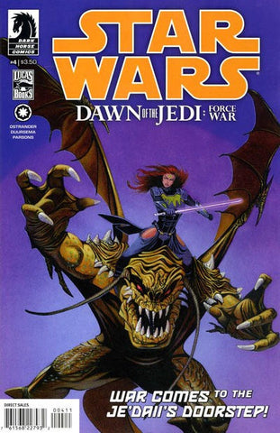 Star Wars Dawn Of The Jedi Force War #4 by Dark Horse Comics