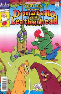 Teenage Mutant Ninja Turtles Presents Donatello And Leatherhead - 01