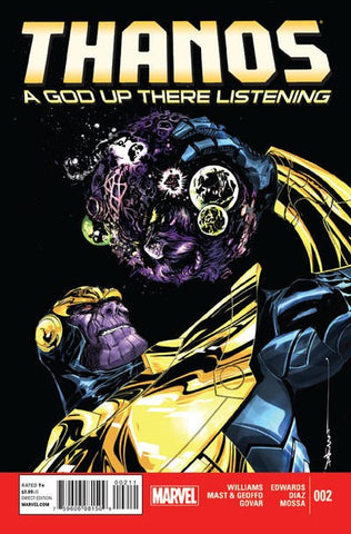 Thanos A God Up There Listening #2 By Marvel Comics