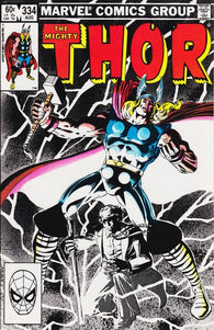 The Might Thor #334 by Marvel Comics