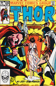 The Might Thor #335 by Marvel Comics