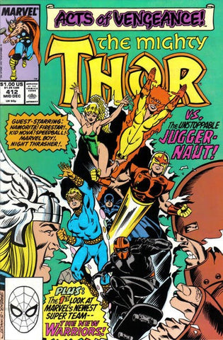 The Mighty Thor #412 by Marvel Comics