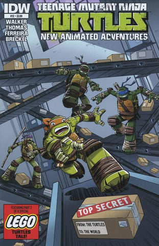 Teenage Mutant Ninja Turtles New Animated Adventures #12 by IDW Comics