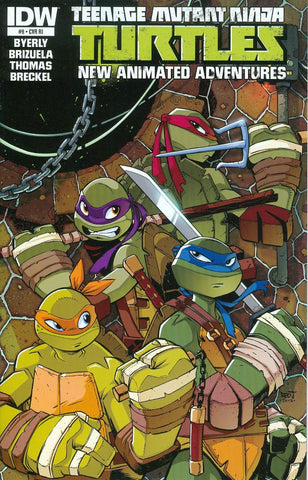 Teenage Mutant Ninja Turtles New Animated Adventures #9 by IDW Comics