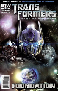 Transformers Dark Of The Moon Foundation #4 by IDW Comics