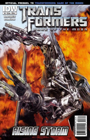 Transformers Dark Of The Moon Rising Storm #3 by IDW Comics