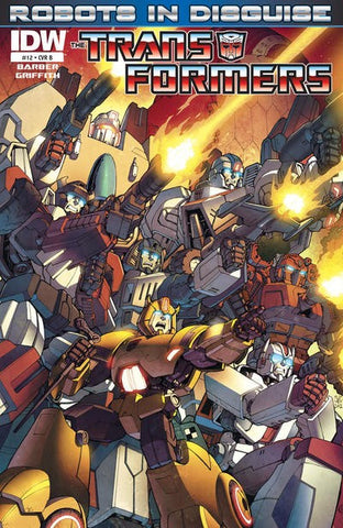 Transformers Robots In Disguise #12 by IDW Comics