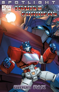 Transformers Spotlight Orion Pax #1 by IDW Comics