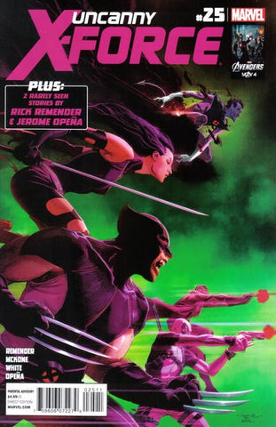 Uncanny X-Force #25 by Marvel Comics