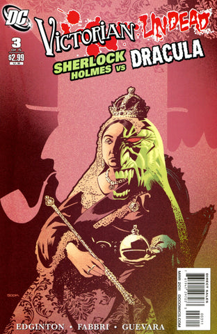 Victorian Undead Sherlock Holmes VS Dracula #3 by DC Comics