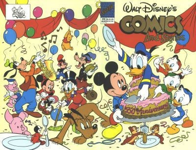Walt Disney's Comics #550 by Gladstone Comics