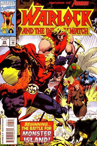 Warlock And Infinity Watch #26 by Marvel Comics