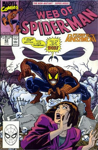 Web of Spider-Man #63 by Marvel Comics