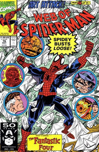 Web of Spider-man #76 by Marvel Comics