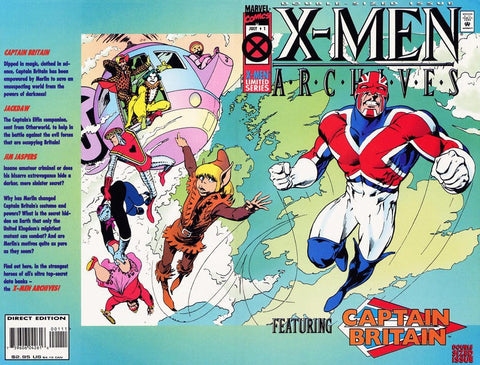 X-Men Archives Captain Britain #1 by Marvel Comics