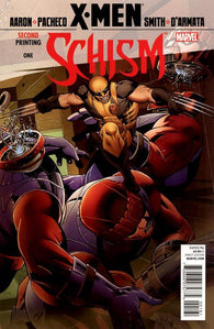 X-Men Schism #1 by Marvel Comics