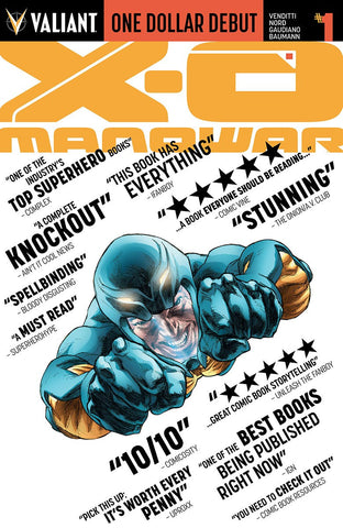 X-O Manowar #1 by Valiant Comics